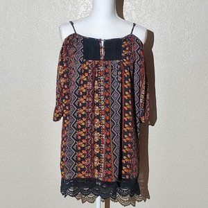4/$20 Full Tilt Floral Tunic/Mini Dress